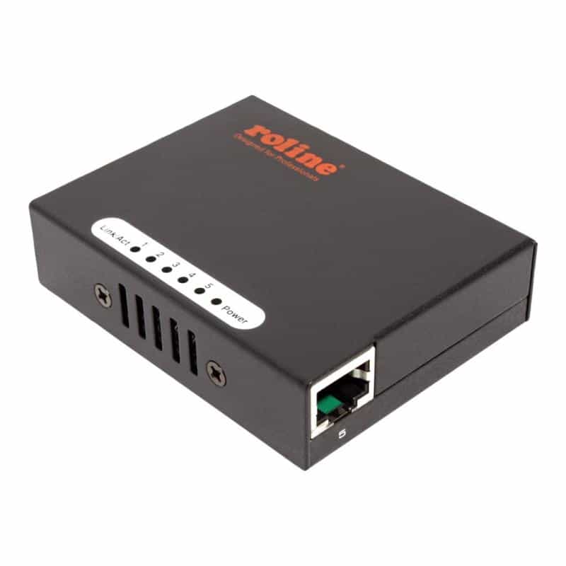 ROLINE Fast Eth. Switch, Pocket, 5 Ports ROLINE Fast Eth. Switch, Pocket, 5 Ports