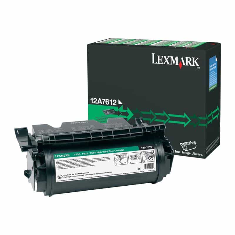 LEXMARK Schwarz wiederaufbereitet Tonerpatrone LEXMARK Schwarz wiederaufbereitet Tonerpatrone