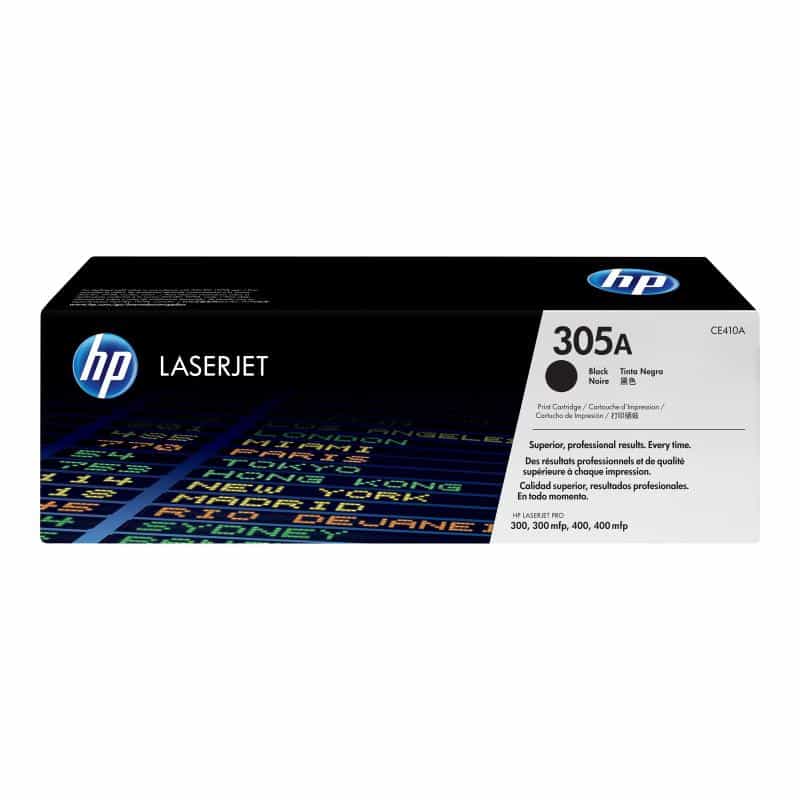 HP 305A Schwarz LaserJet Tonerpatrone (CE410A) HP 305A Schwarz LaserJet Tonerpatrone (CE410A)