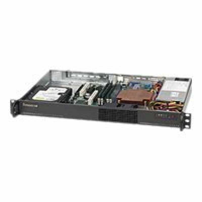 19" 1U Geh Supermicro SC510-203B 19" 1U Geh Supermicro SC510-203B