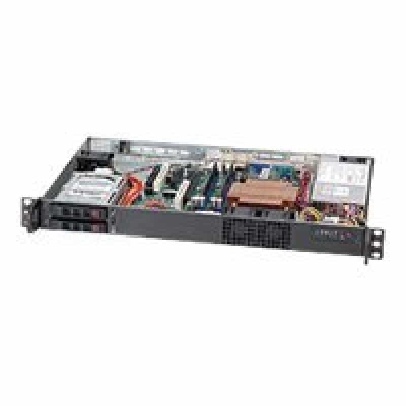 19" 1U Geh Supermicro SC510T-203B 19" 1U Geh Supermicro SC510T-203B