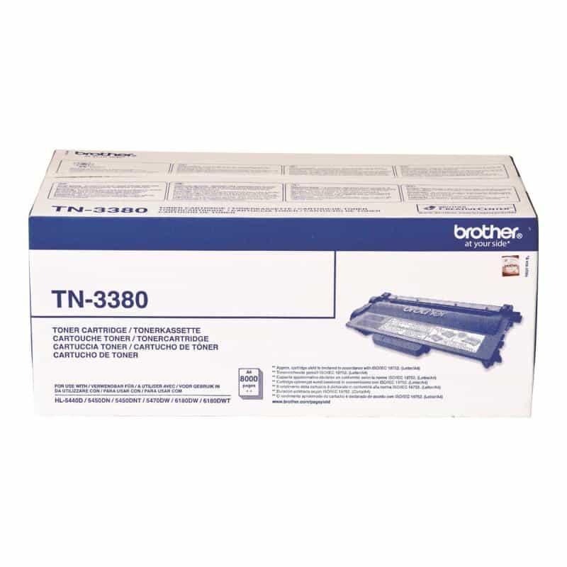 BROTHER TN3380 Schwarz Tonerpatrone BROTHER TN3380 Schwarz Tonerpatrone