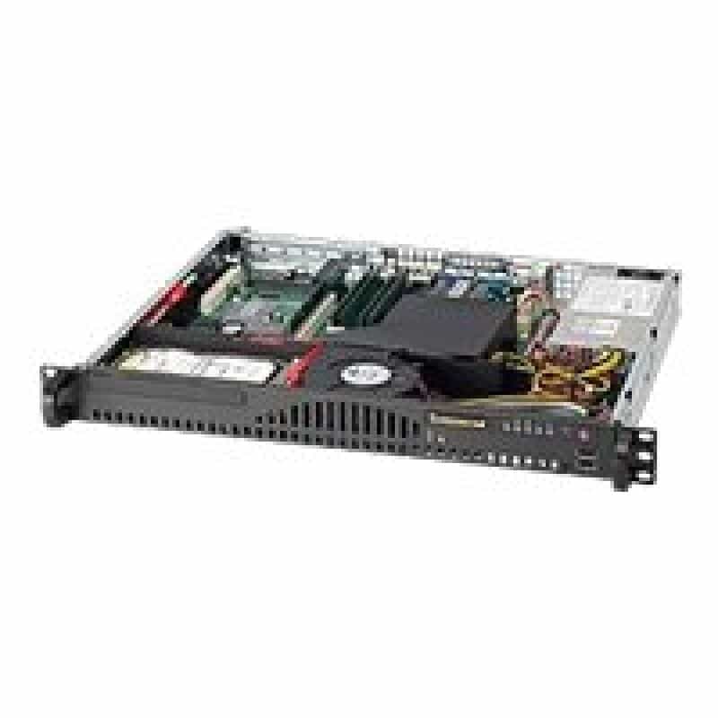 SUPERMICRO 19" 1U Geh Supermicro SC512-203B SUPERMICRO 19" 1U Geh Supermicro SC512-203B