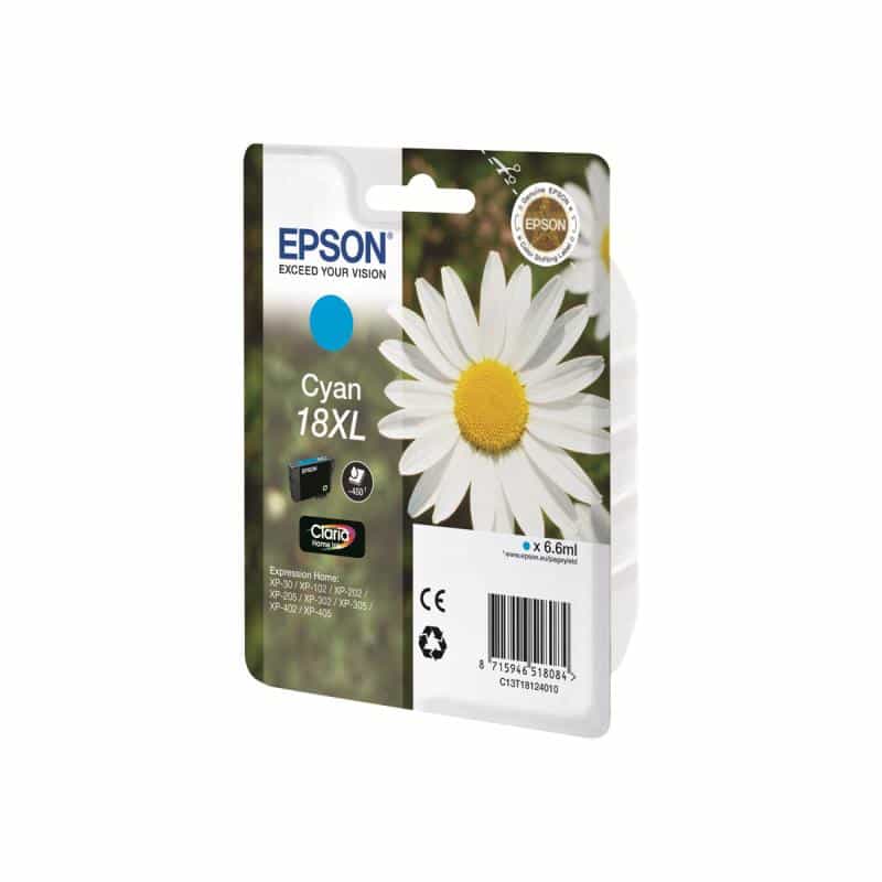 EPSON 18XL XL Cyan Tintenpatrone EPSON 18XL XL Cyan Tintenpatrone