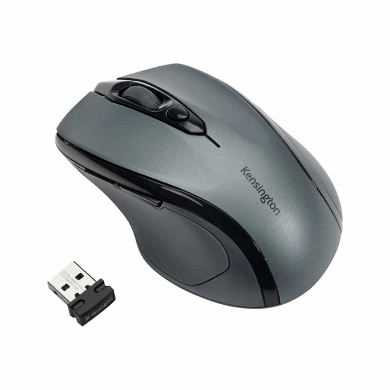 KENSINGTON Pro Fit Mid Size Wireless Graphite graue Maus KENSINGTON Pro Fit Mid Size Wireless Graphite graue Maus