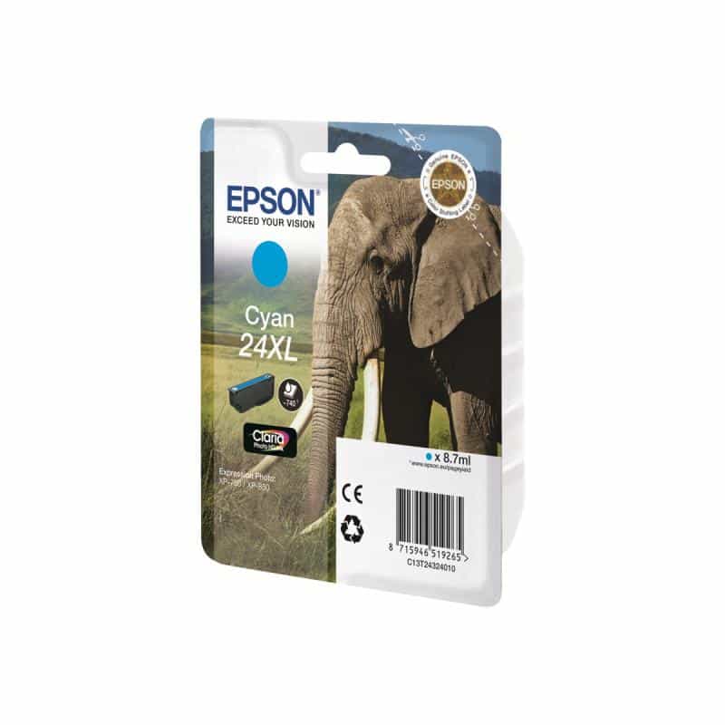EPSON 24XL XL Cyan Tintenpatrone EPSON 24XL XL Cyan Tintenpatrone