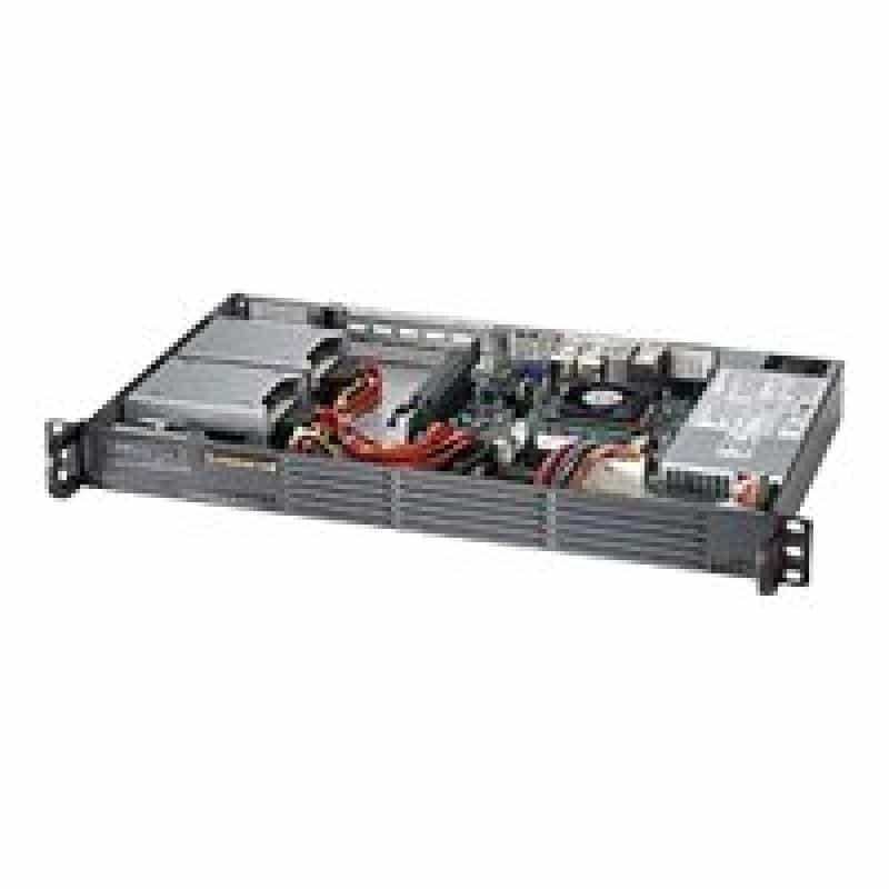 SUPERMICRO SuperChassis CSE-504-203B Black SUPERMICRO SuperChassis CSE-504-203B Black