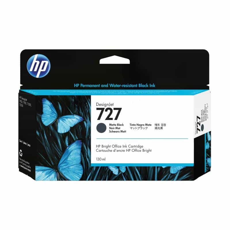 HP 727 mattschwarz Tintenpatrone HP 727 mattschwarz Tintenpatrone