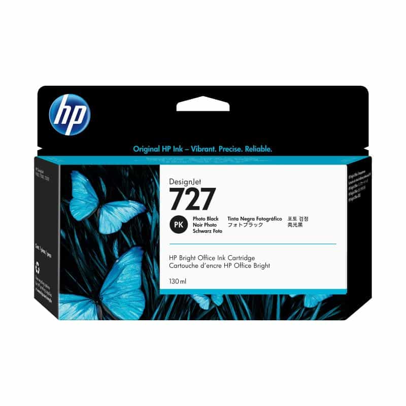 HP 727 Photo Black auf Farbstoffbasis Tintenpatrone HP 727 Photo Black auf Farbstoffbasis Tintenpatrone
