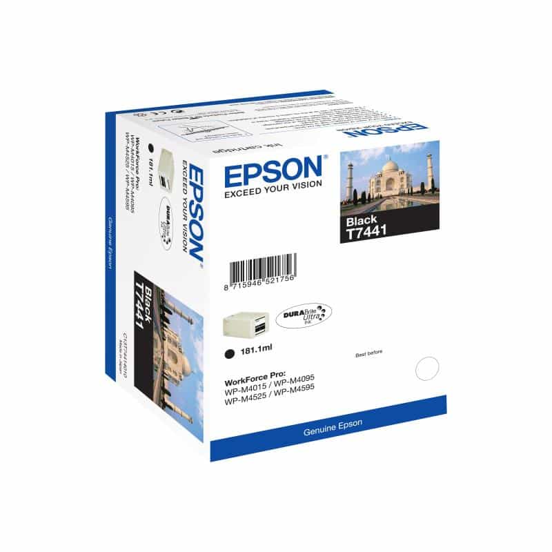 EPSON T7441 Schwarz Tintenpatrone EPSON T7441 Schwarz Tintenpatrone