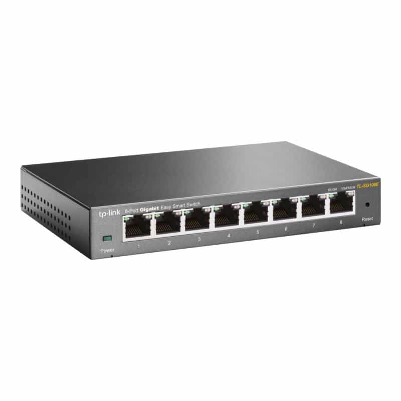 TP-LINK 8-Port Gigabit Easy Smart Switch TP-LINK 8-Port Gigabit Easy Smart Switch