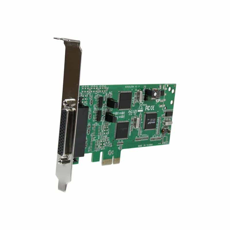 STARTECH.COM 4 Port Serielle PCI Express Schnittstellenkarte - 2 x RS232 2 x RS422 / RS485 - PCIe Ad STARTECH.COM 4 Port Serielle PCI Express Schnittstellenkarte - 2 x RS232 2 x RS422 / RS485 - PCIe Ad