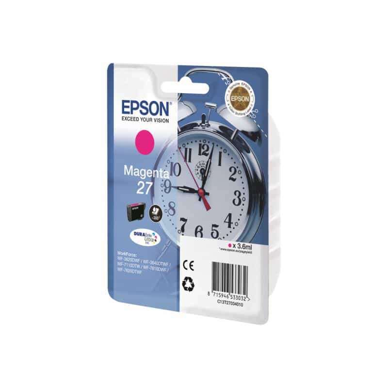 EPSON 27 Magenta Tintenpatrone EPSON 27 Magenta Tintenpatrone