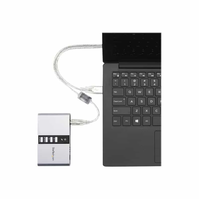 STARTECH.COM USB 2.0 Soundbox 7.1 Adapter - externe USB Soundkarte mit SPDIF Didital Audio - Extern STARTECH.COM USB 2.0 Soundbox 7.1 Adapter - externe USB Soundkarte mit SPDIF Didital Audio - Extern