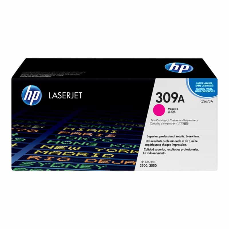 HP 309A Magenta LaserJet Tonerpatrone (Q2673A) HP 309A Magenta LaserJet Tonerpatrone (Q2673A)
