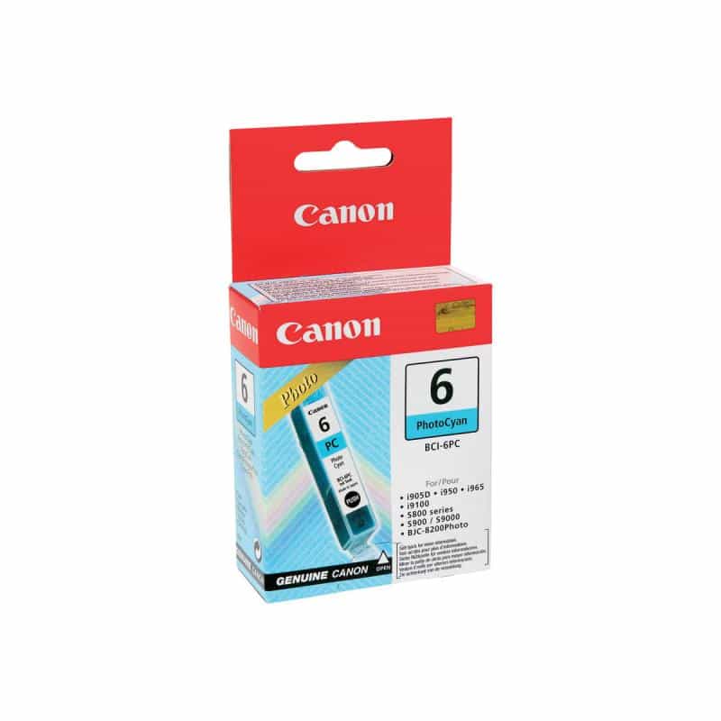 CANON BCI 6PC Photo Cyan Tintenbehälter CANON BCI 6PC Photo Cyan Tintenbehälter