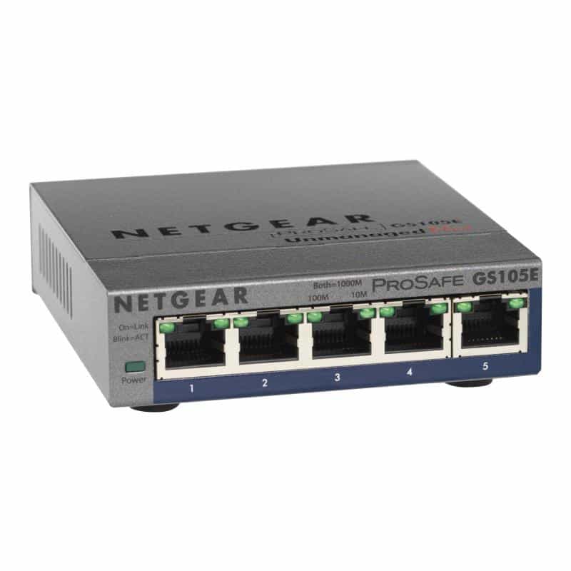 NETGEAR Switch / ProSafe Plus / 5x10/100/1000TX NETGEAR Switch / ProSafe Plus / 5x10/100/1000TX