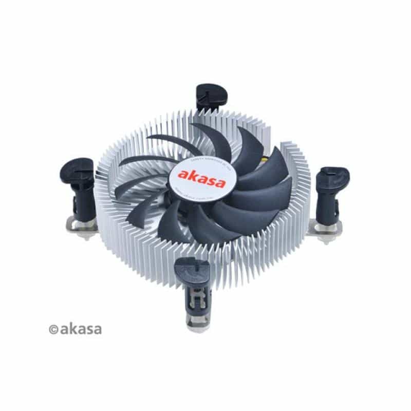 AKASA AK-CC7122BP01 Low Profile CPU-Kühler - 74mm AKASA AK-CC7122BP01 Low Profile CPU-Kühler - 74mm