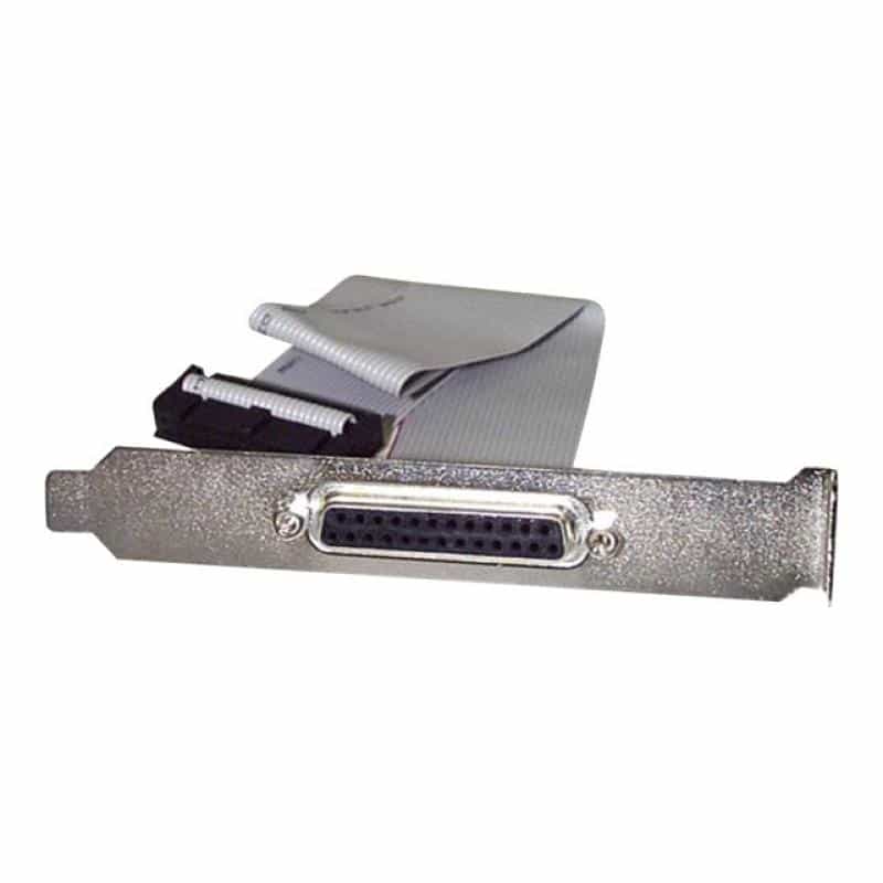 STARTECH.COM 40cm DB25 Parallel Buchse auf IDC 25 Pin Header Slotblech STARTECH.COM 40cm DB25 Parallel Buchse auf IDC 25 Pin Header Slotblech