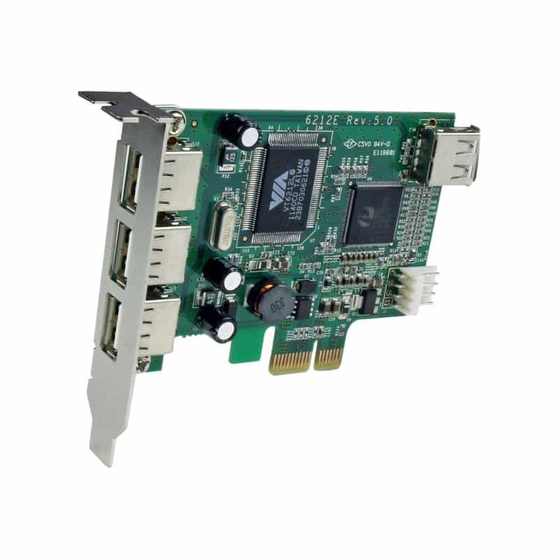 STARTECH.COM 4 Port USB 2.0 PCI Express Low Profile Schnittstellenkarte STARTECH.COM 4 Port USB 2.0 PCI Express Low Profile Schnittstellenkarte
