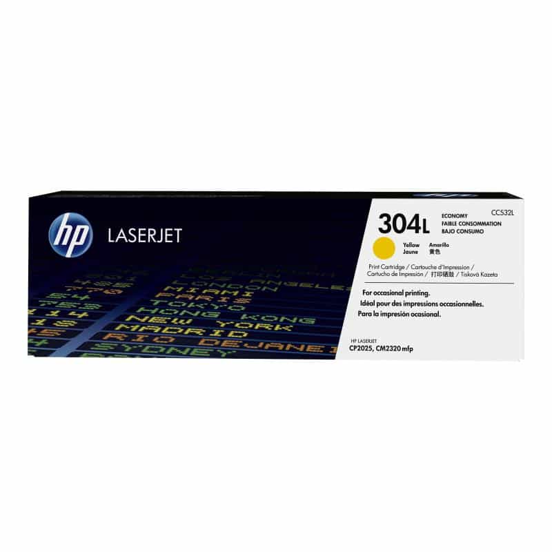 HP 304L Economy Gelb LaserJet Tonerpatrone (CC532L) HP 304L Economy Gelb LaserJet Tonerpatrone (CC532L)