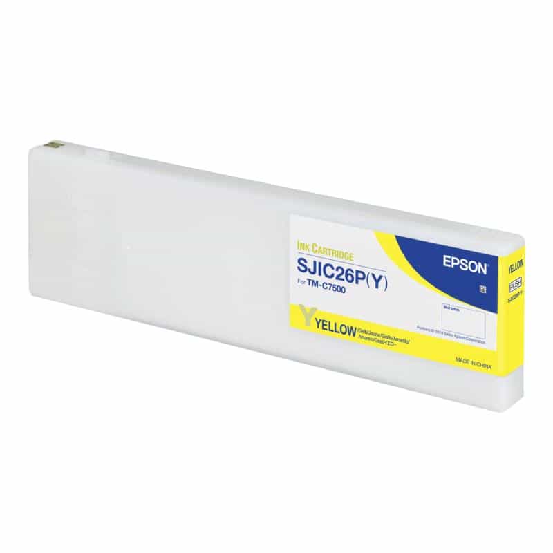 EPSON SJIC26P(Y) Gelb Tintenpatrone EPSON SJIC26P(Y) Gelb Tintenpatrone