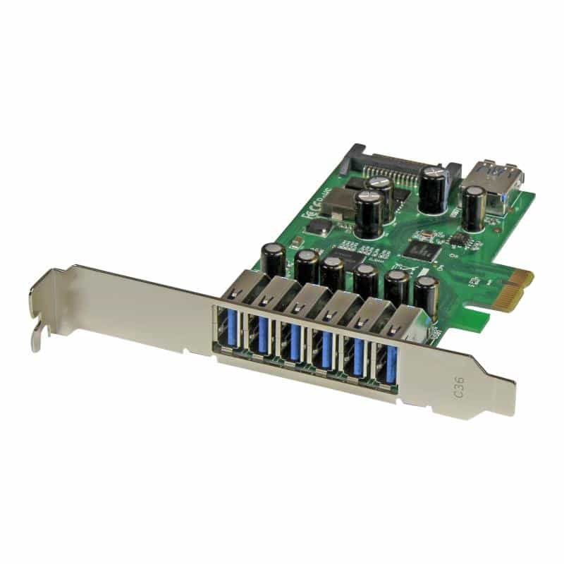 STARTECH.COM 7 Port PCI Express USB 3.0 Karte STARTECH.COM 7 Port PCI Express USB 3.0 Karte