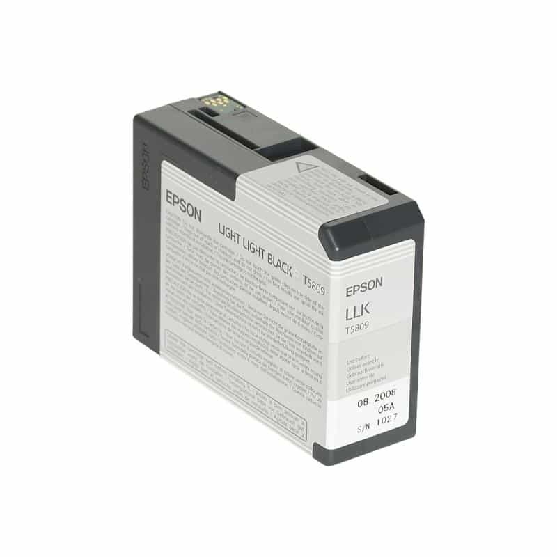 EPSON T5809 Light Light Black Tintenpatrone EPSON T5809 Light Light Black Tintenpatrone