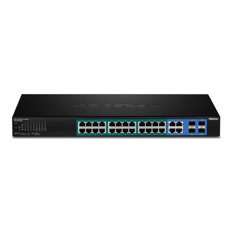 Trendnet 28-Port Gigabit Web Smart PoE+ Switch Trendnet 28-Port Gigabit Web Smart PoE+ Switch