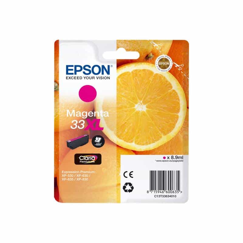 EPSON 33XL XL Magenta Tintenpatrone EPSON 33XL XL Magenta Tintenpatrone