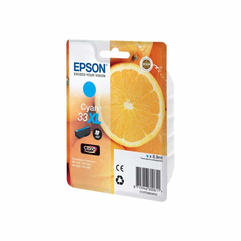 EPSON 33XL XL Cyan Tintenpatrone EPSON 33XL XL Cyan Tintenpatrone