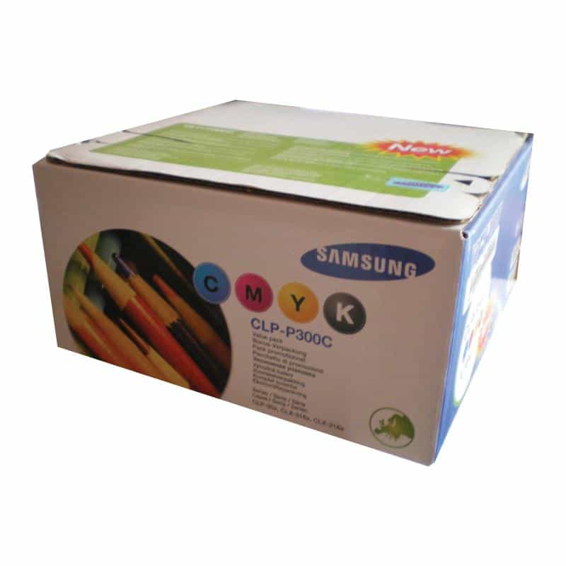 SAMSUNG CLP P300C Rainbow kit 4er Pack Schwarz, Gelb, Cyan, Magenta Tonerpatrone SAMSUNG CLP P300C Rainbow kit 4er Pack Schwarz, Gelb, Cyan, Magenta Tonerpatrone