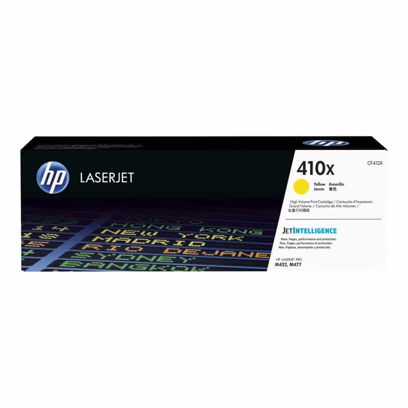 HP 410X Gelb LaserJet Tonerpatrone (CF412X) HP 410X Gelb LaserJet Tonerpatrone (CF412X)