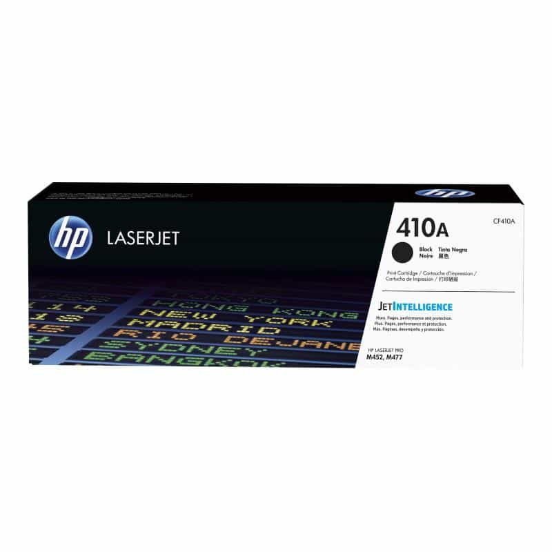 HP 410A Schwarz LaserJet Tonerpatrone (CF410A) HP 410A Schwarz LaserJet Tonerpatrone (CF410A)