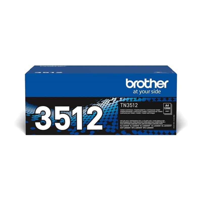 BROTHER TN3512 Schwarz Tonerpatrone BROTHER TN3512 Schwarz Tonerpatrone
