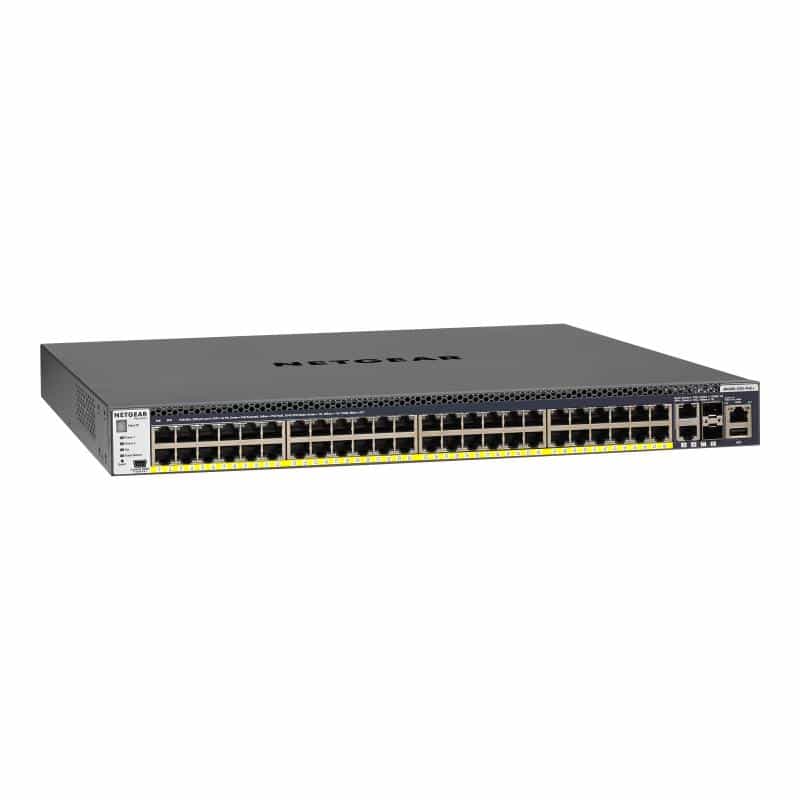 NETGEAR M4300 52-PORT GB POE+ SWITCH NETGEAR M4300 52-PORT GB POE+ SWITCH