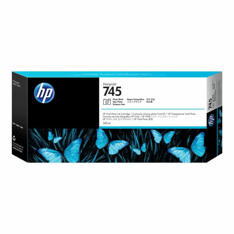 HP 745 Photo schwarz DesignJet Tintenpatrone HP 745 Photo schwarz DesignJet Tintenpatrone