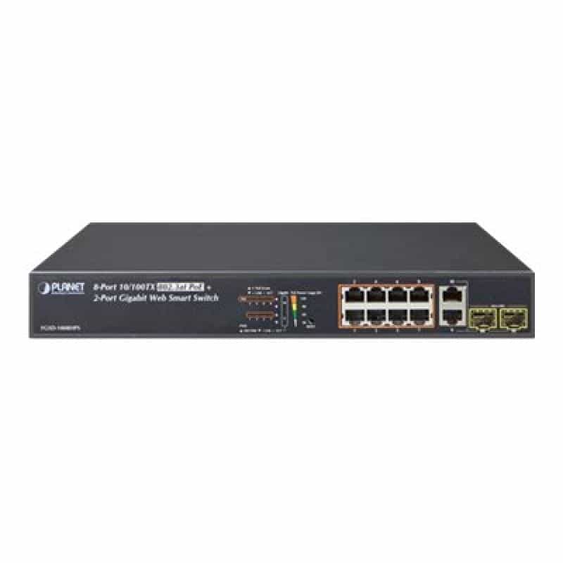 PLANET TECHNOLOGY 8-PORT COMBO WEB SMART SWITCH PLANET TECHNOLOGY 8-PORT COMBO WEB SMART SWITCH