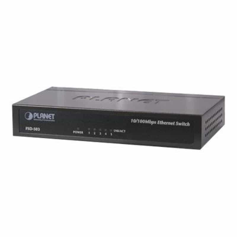 PLANET TECHNOLOGY FAST ETH.5-PORT SWITCH PLANET TECHNOLOGY FAST ETH.5-PORT SWITCH