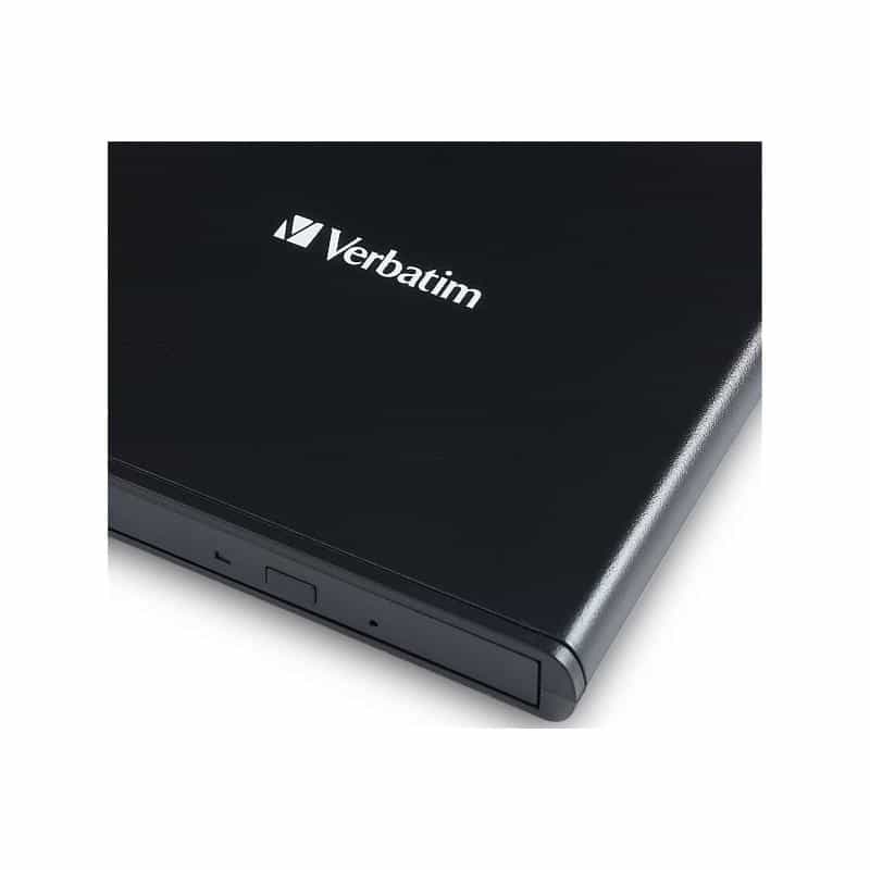 VERBATIM Mobile DVD ReWriter slim extern USB2.0 schwarz, incl. data burning Software VERBATIM Mobile DVD ReWriter slim extern USB2.0 schwarz, incl. data burning Software