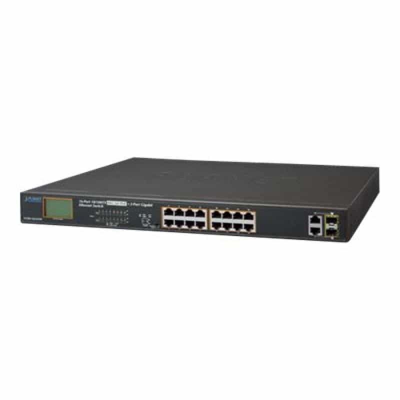 PLANET TECHNOLOGY 16-Port Combo Ethernet Switch PLANET TECHNOLOGY 16-Port Combo Ethernet Switch