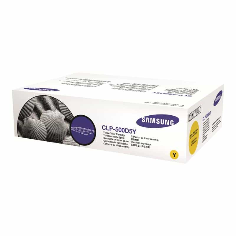 SAMSUNG CLP 500D5Y Gelb Tonerpatrone SAMSUNG CLP 500D5Y Gelb Tonerpatrone