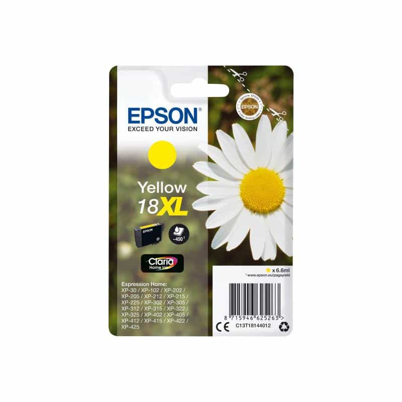 EPSON 18XL XL Gelb Tintenpatrone EPSON 18XL XL Gelb Tintenpatrone