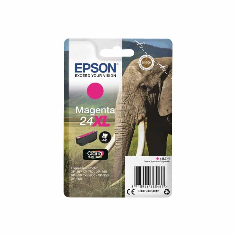 EPSON 24XL XL Magenta Tintenpatrone EPSON 24XL XL Magenta Tintenpatrone
