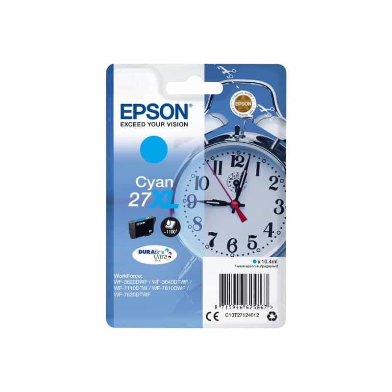 EPSON 27XL XL Cyan Tintenpatrone EPSON 27XL XL Cyan Tintenpatrone