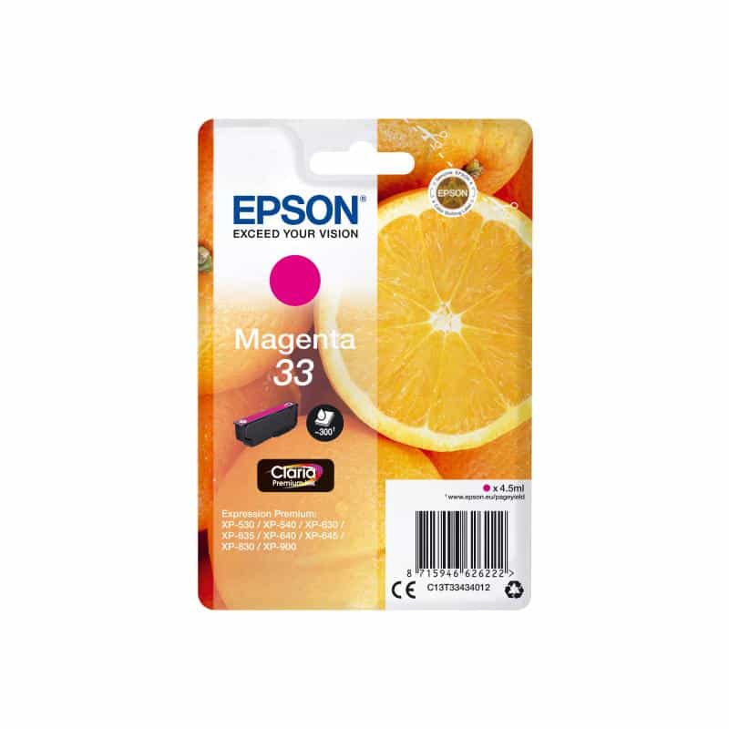 EPSON 33 Magenta Tintenpatrone EPSON 33 Magenta Tintenpatrone
