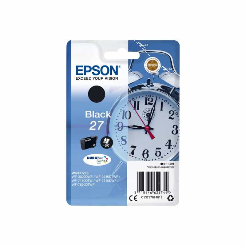 EPSON 27 Schwarz Tintenpatrone EPSON 27 Schwarz Tintenpatrone