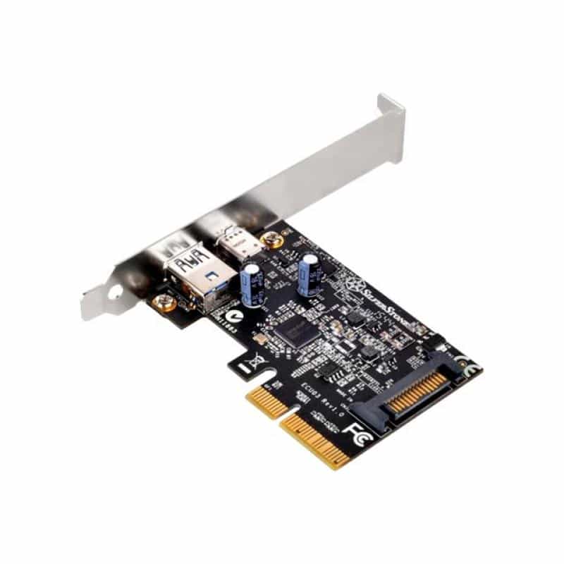 SILVERSTONE PCI Express Karte SST-ECU03 USB 3.1 (Typ A+C) SILVERSTONE PCI Express Karte SST-ECU03 USB 3.1 (Typ A+C)