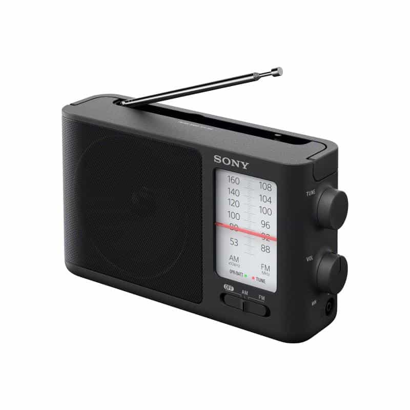 SONY ICF-506 analoges MW/UKW-Radio Schwarz SONY ICF-506 analoges MW/UKW-Radio Schwarz