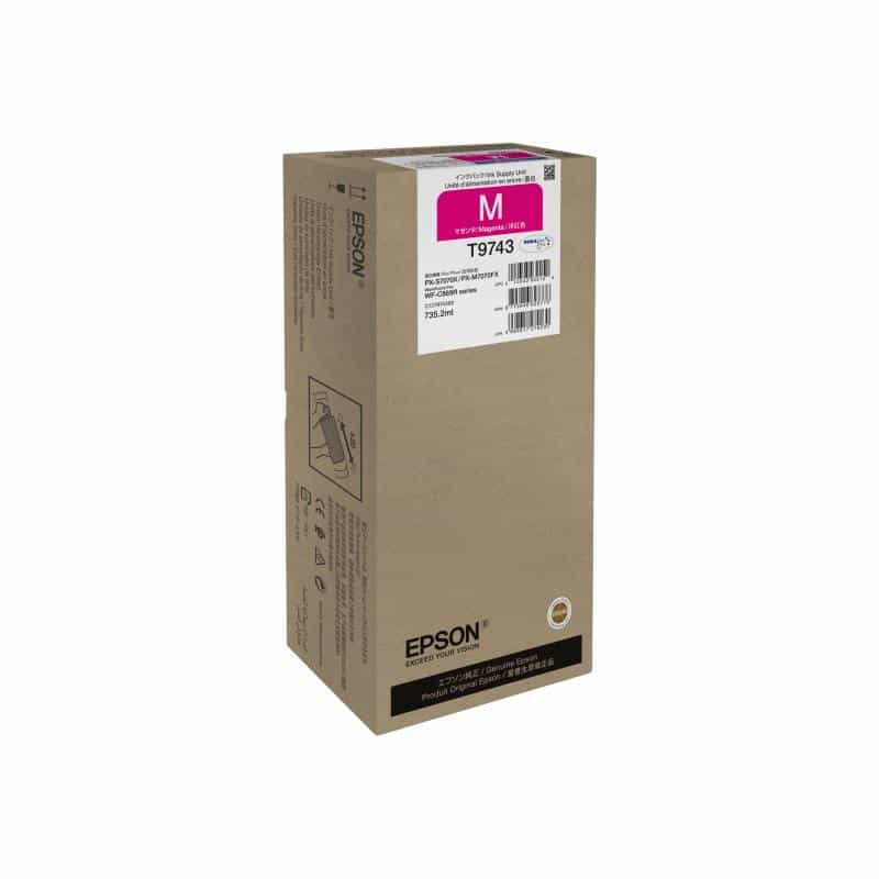 EPSON T9743 Größe XXL Magenta Tintenpatrone EPSON T9743 Größe XXL Magenta Tintenpatrone